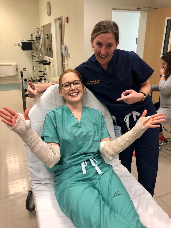 Residents who splint each other stay together.